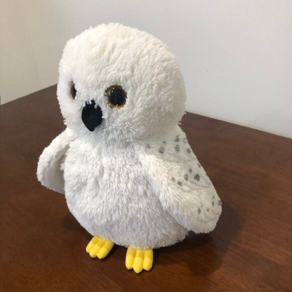 Harry Potter Other - Harry Potter Hedwig White Owl Plush Collectible Toy Pre-Owned.